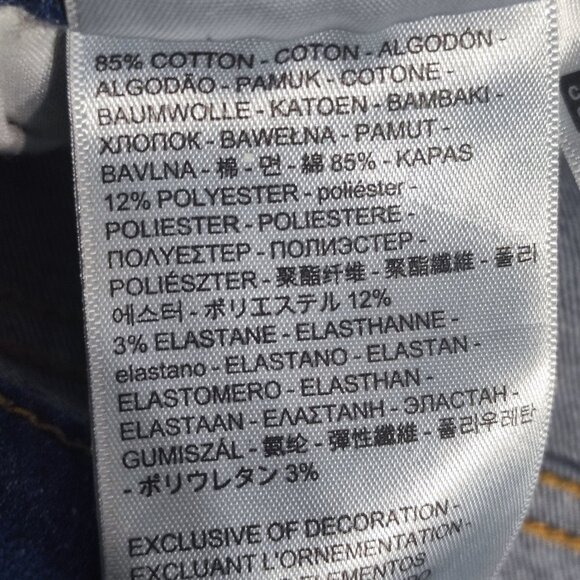 Levi's jeans women's size W30/L30 denim blue colour Mile High Super Skinny - Picture 9 of 16